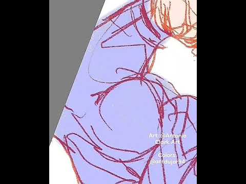 Digitally coloring All Might by Antdujar94(2) - YouTube