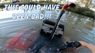I SUNK MY FOUR WHEELER (ALMOST)