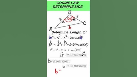 MrFTeach_Find a Side - Cosine Law