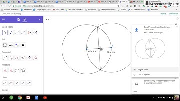 Save Image in GeoGebra