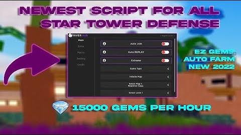 NEWEST ALL STAR TOWER DEFENSE SCRIPT ( 2022 MARCH ) BEST FOR AUTO FARMING ( NO LINKVERTISE )