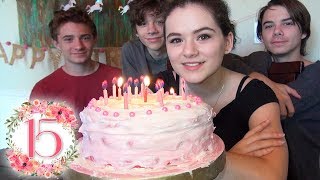 Happy 15th Birthday Emma! ArmoGear Laser Battle! Gifts! Cake! Candles!