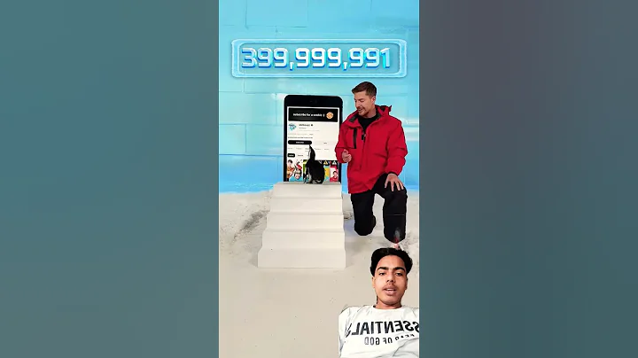 Can I Teach a penguin To subscribe? #mrbeast #shorts