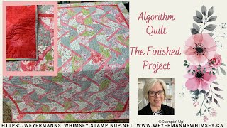 Algorithm Quilt - the finished quilt