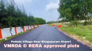 Pedada Village Near Bhogapuram Airport Vmrda Approved Plots Best Investment In Vizag