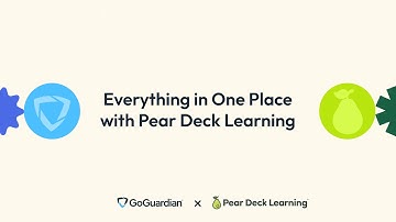 Everything in One Place with Pear Deck Learning