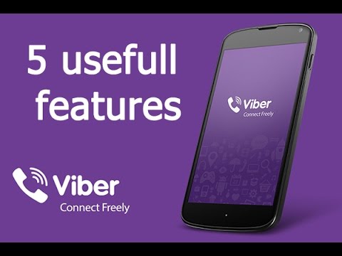 Video: Các Tính Năng Của ứng Dụng Viber