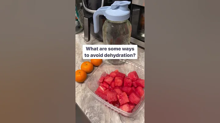Ways to avoid dehydration.