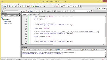 C Programming - 22 - Salary (Not the Vegetable)