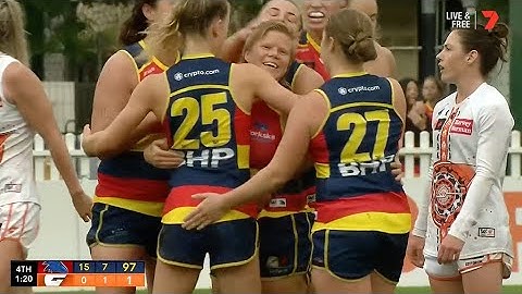 AFLW R5: Waterhouse goals on debut.