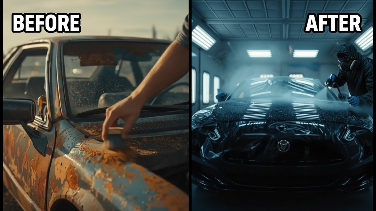 Junkyard Wreck to Showroom King | Rust2Royal Garage Before vs After 😱 Car Transformation