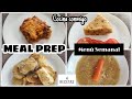 MEAL PREP 7/ Menú Semanal Fácil/ MERLUZA EN SALSA VERDE/ 4 recetas/ Pastel de carne/ Maricenta