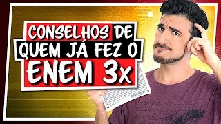 Honest tips for those who have already taken the ENEM before || What I learned from 3 ENEMs