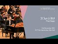 JJ Jun Li BUI Final Stage, the 12th Hamamatsu International Piano Competition