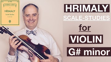 J. Hrimaly Scale-Studies for the Violin - G sharp minor