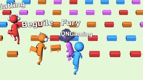 Bridge Race Game Play | Walkthrough All Levels  1 - 3 By QnGaming (Android, iOS)