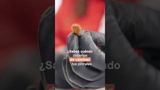 Cada cuanto cambiar tus pinceles de trabajo Organic Nails - Organic Nails Colombia #shorts