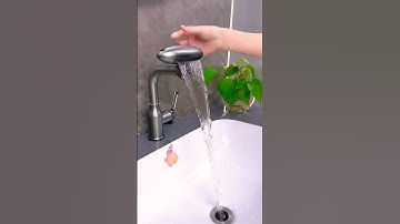 Rotatable Waterfall Bathroom Sink Faucet | Best Bathroom Faucets #shorts