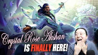 I FINALLY got CRYSTAL ROSE AKSHAN! (Rose Quartz chroma) | Zoya Plays League of Legends