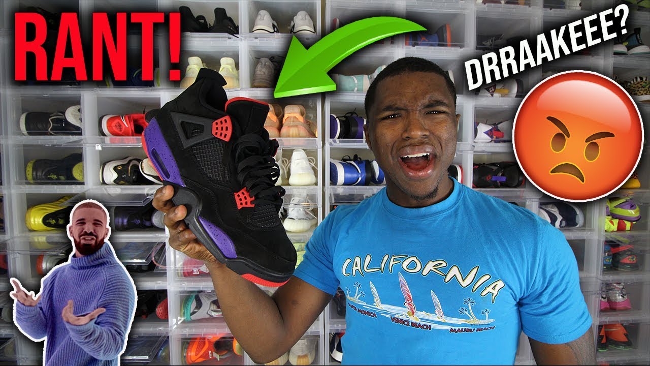 AIR JORDAN RAPTOR 4 DRAKE! RANT!! MUST WATCH!! - YouTube