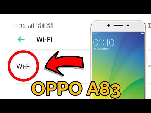 OPPO A83 WIFI Not Working Problem Solution