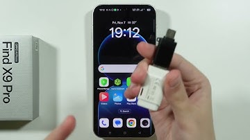 OPPO Find X9 Pro: How to Connect USB Flash Drive (Pendrive)