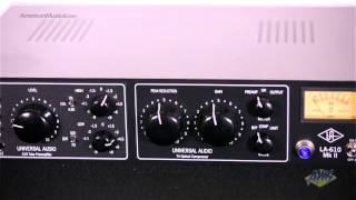 Universal Audio LA610 MKII Classic Tube Channel Strip - Universal Audio  LA610 MK2
