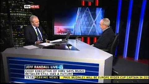 HMV Record Store Collapse (Sky News' Jeff Randall Live) - Part 2 of 2