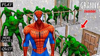 Playing as Granny, Spider-man vs Zombie in the house - Gameplay Animation (p.8) screenshot 2