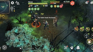 KILLING FOREST BEAST! || SCREAMING FOREST || Dawn of Zombies Survival