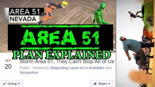 Area 51 Plan Explained Storming Area 51, They Cant Stop All Of Us Feat. Naruto Run Lessons