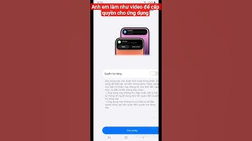 cách tạo dynamic island cho android #shorts #short