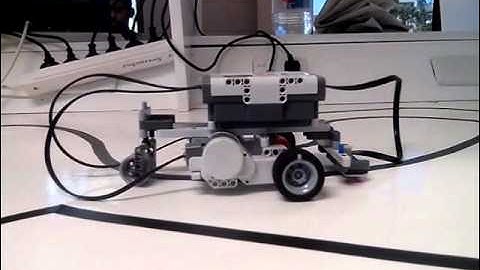 Lego NXT vehicle:- Line Following Robot