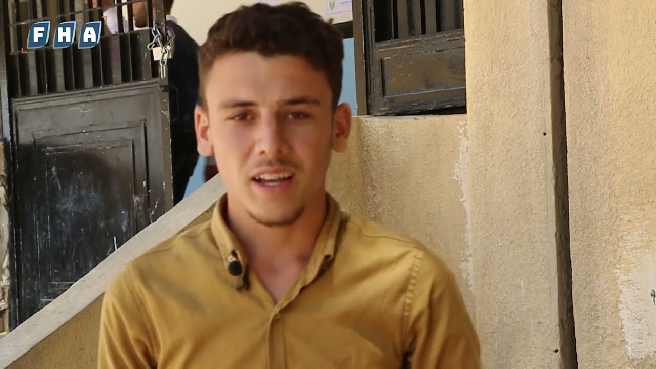 انطلاق امتحانات الثانوية العامة في منطقة غصن الزيتون حيث بلغ عدد الطلاب المتقدمين للامتحانات 2803