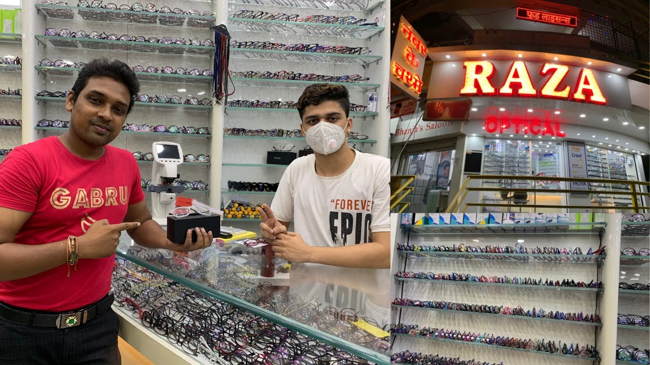 Raza Optical Specs, Sunglass & Contact Lenses Shop Nagpur Nagpurkar Nishant YouTube
