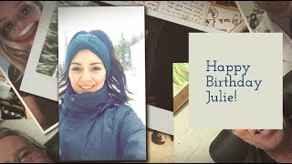 Julie's Happy Birthday Video Gift | VidDay.com