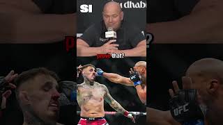 Dana White IS OVER IT with Eye Poke Questions 🤣