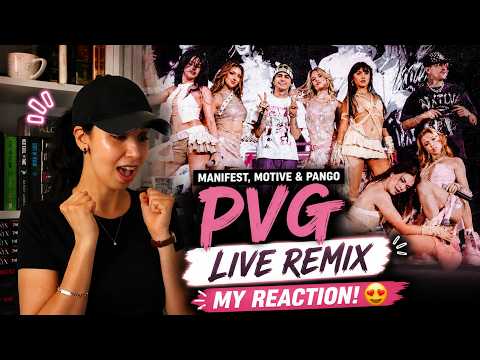 First Time Watching manifest x Motive x Pango - pVg Live Remix | This Collab is 🔥 REACTION