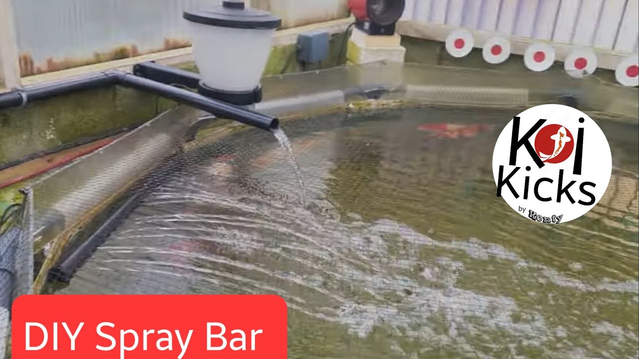 DIY Spray BarMoving Bed & NitriteFlow Rates?? YouTube