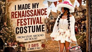 DIY Mushroom Costume for the Renaissance Festival (Made From Things I Already Had!)