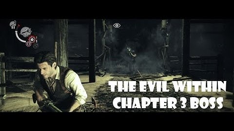FETTTERS plays The Evil Within Chapter 3 Chainsaw Boss