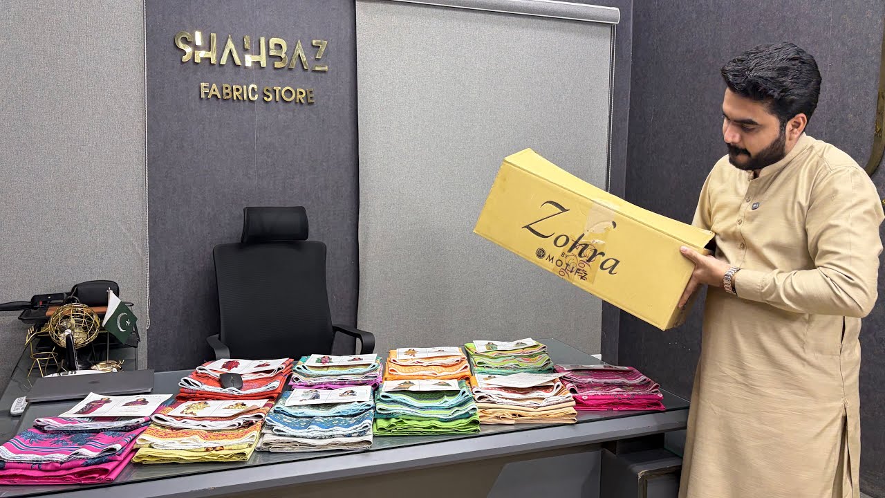 Original MOTIFZ Lawn Unstitched 3PC | Dealer Price Distribution Stock | Zohra by Motifz 2026