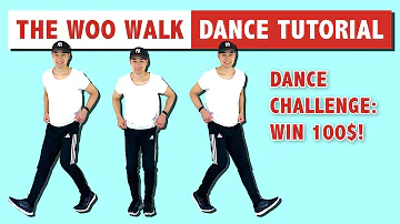 THE WOO WALK DANCE | POPULAR FOOTWORK MOVE | EASY TUTORIAL