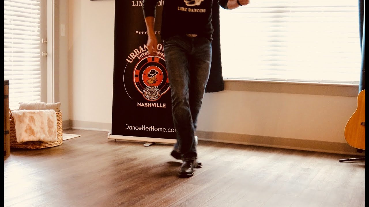 Lonely Drum Line Dance Lesson with Cowboy Kyle YouTube