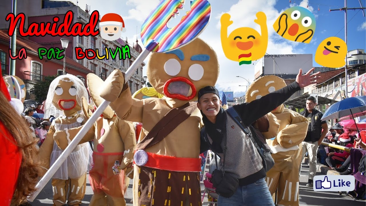 NAVIDAD en BOLIVIA | desfile navideño | Con AMOR, PAZ Y SONRISAS - YouTube