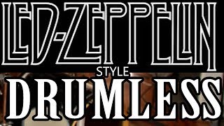 DRUMLESS backing track LED ZEPPELIN style 85 bpm