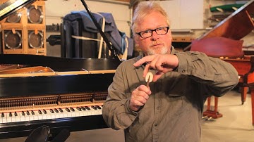 How to Fix a Chickering Piano Hammer : Piano Care & Maintenance