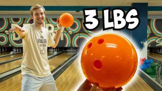 Pro Bowlers Vs The Lightest Balls Ever Made