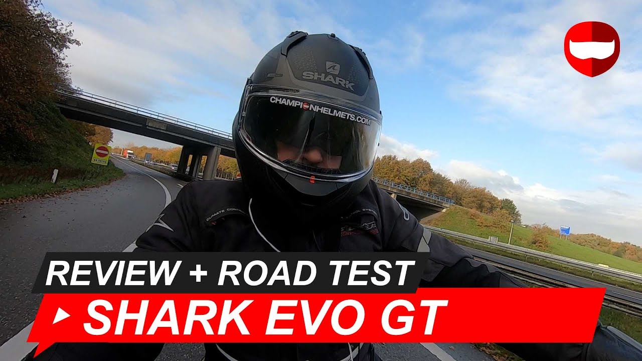 Shark EVO GT Modular Helmet Review and Road Test - YouTube