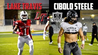 POWERHOUSE VS POWERHOUSE COMES DOWN TO THE WIRE 🔥🔥 Lake Travis vs Cibolo Steele | TXHSFB Playoffs